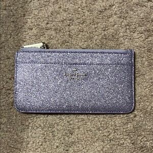 Kenzie boxed glitter large slim cardholder